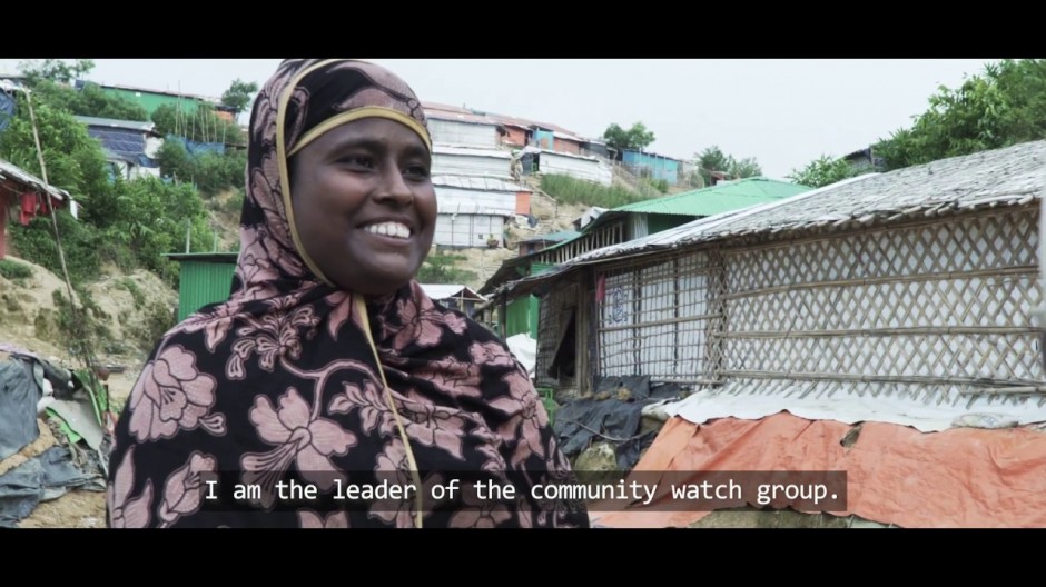 Screenshot from a film released by UN Women Singapore Committee