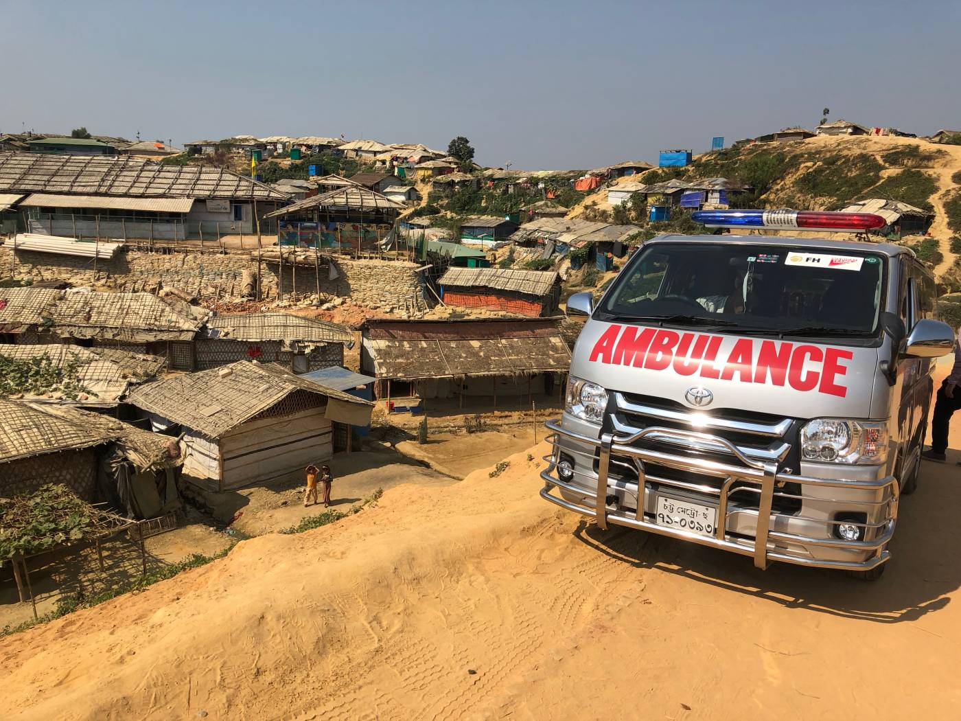 A view of Balukhali camp in southeast Bangladesh which is part of the world’s largest refugee settlement housing more than 900,000 Rohingya Muslims. Balukhali camp, Bangladesh, Jan 28, 2019. THOMSON REUTERS FOUNDATION/Belinda Goldsmith