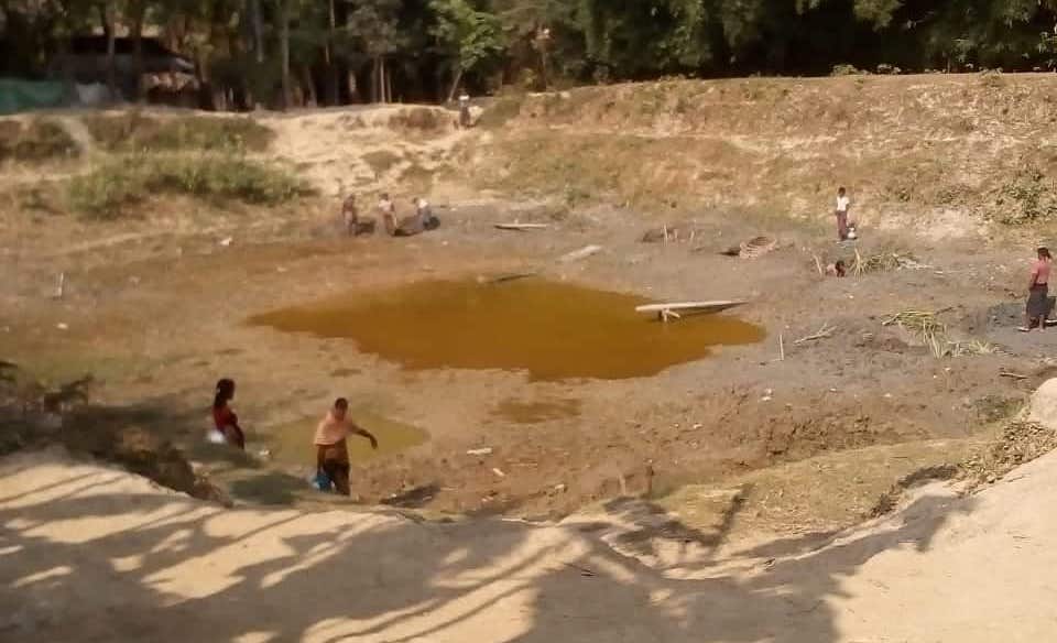 Drinking water crisis in Buthidaung
