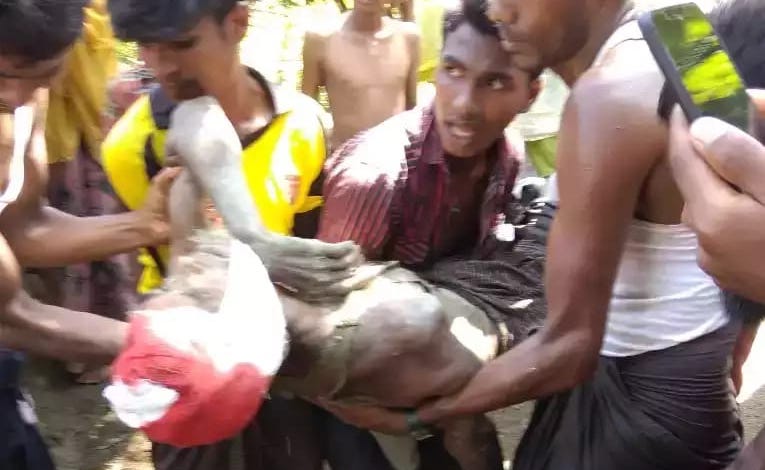 A Rohingya elderly man was shot dead