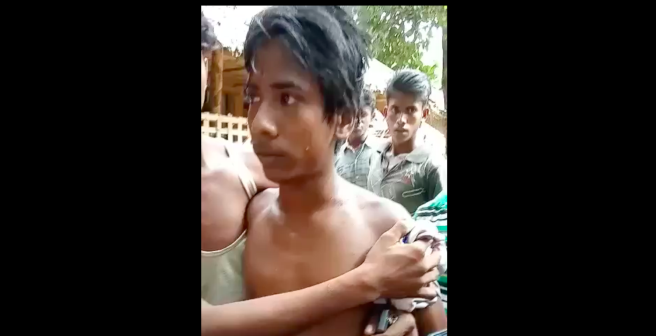 A Rohingya teenager hit by bullet in Buthidaung