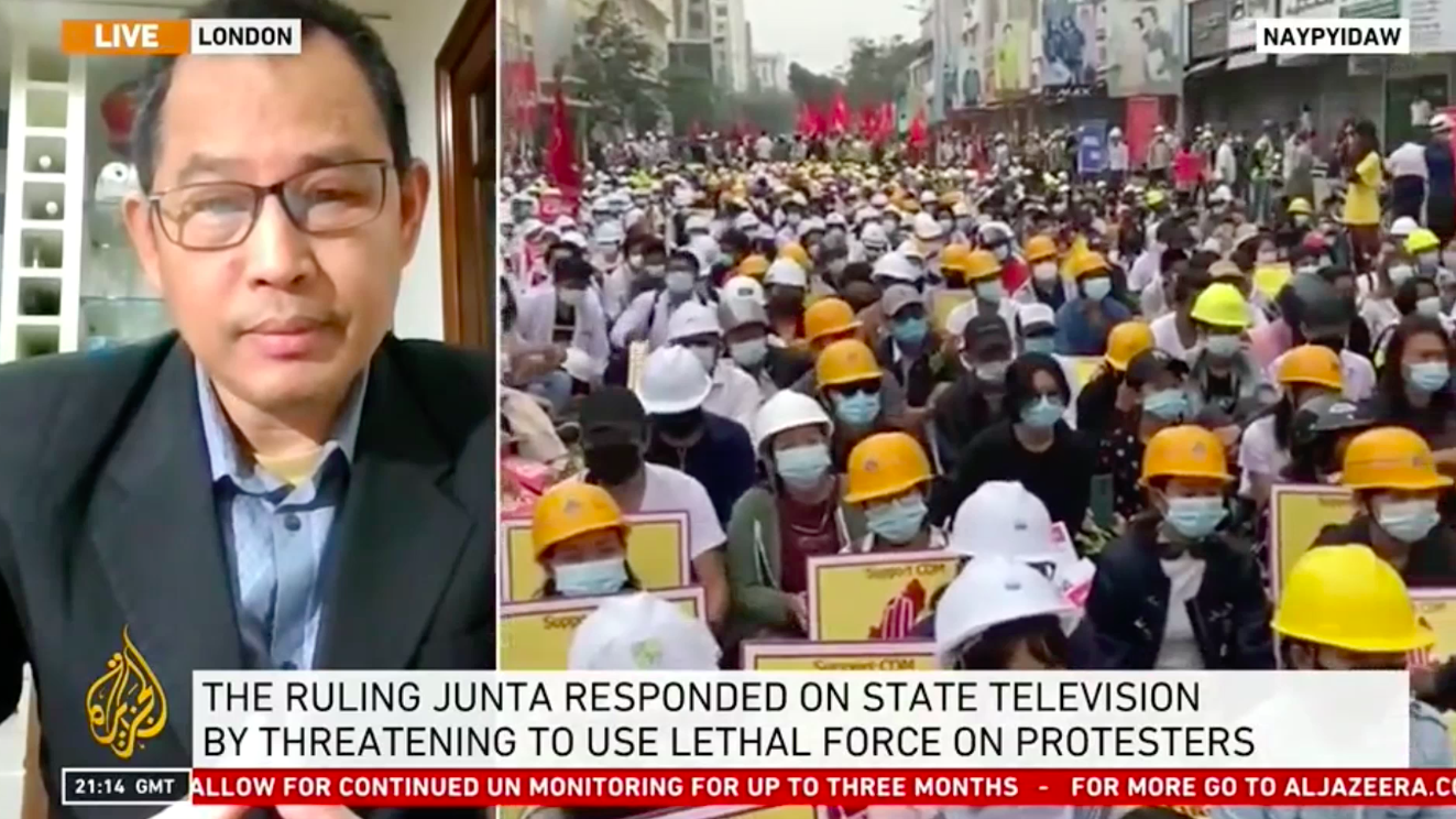 Al Jazeera interviews Dr. Maung Zarni