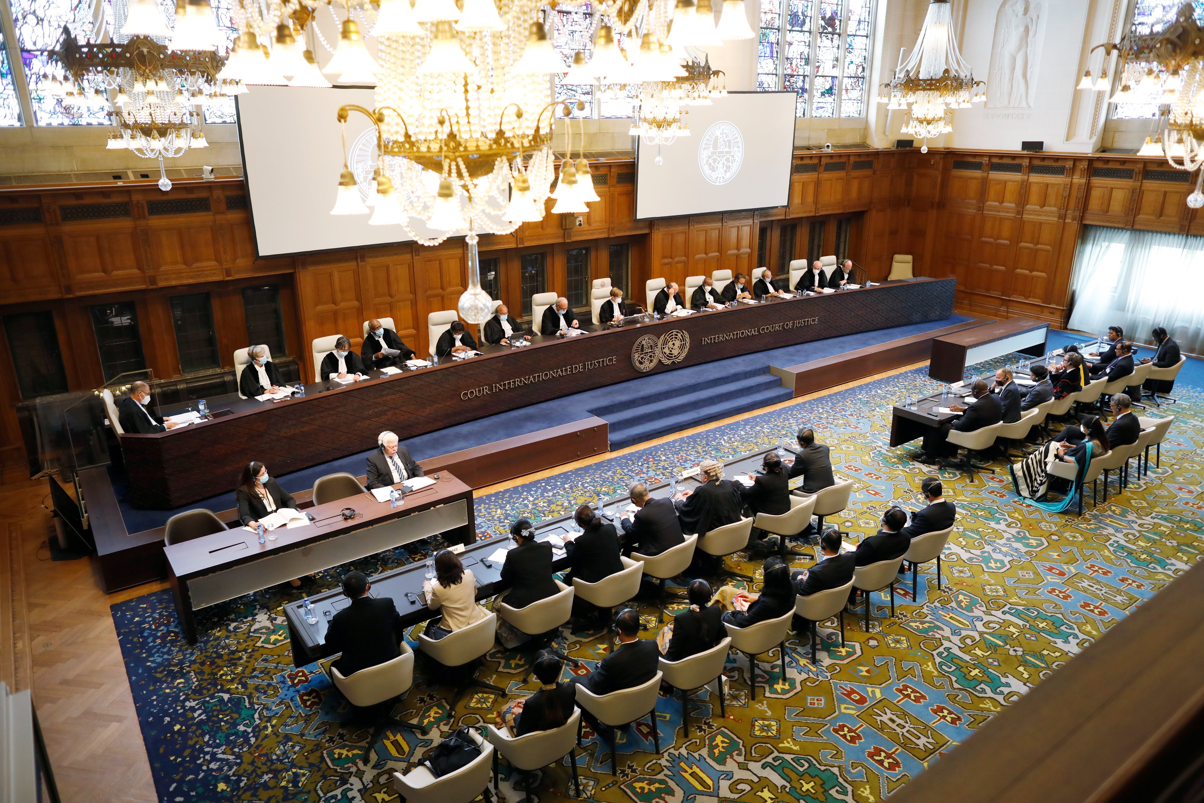 Copyright: UN Photo/ICJ-CIJ/Wiebe Kiestra. Courtesy of the ICJ. 