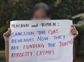 Sanction the gas revenues 